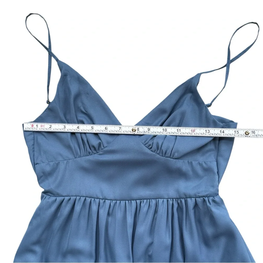 NEW Jessica Simpson | Tiered Cotton/Linen Dress | Small - Picture 7 of 9